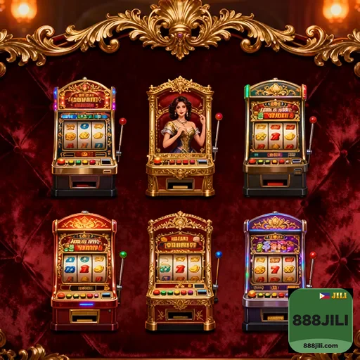 888jili slot machines collection