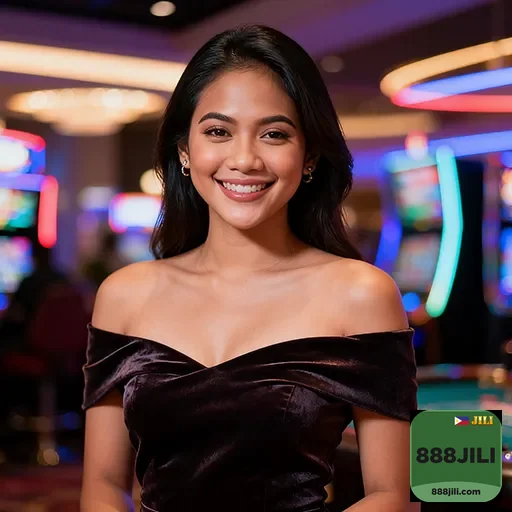 Secure online gaming experience with 888jili logo